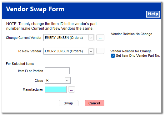 What if the "Set Item ID" was not Checked - How to fix the problem.
